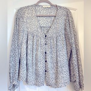Long sleeve blouse